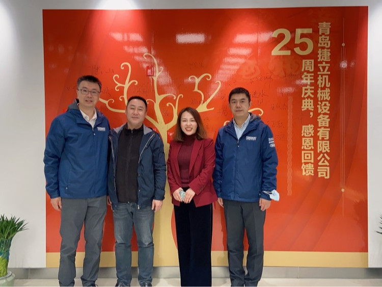 坦能集團(tuán)中國(guó)區(qū)總經(jīng)理走訪青島捷立機(jī)械：共謀發(fā)展，共創(chuàng)輝煌